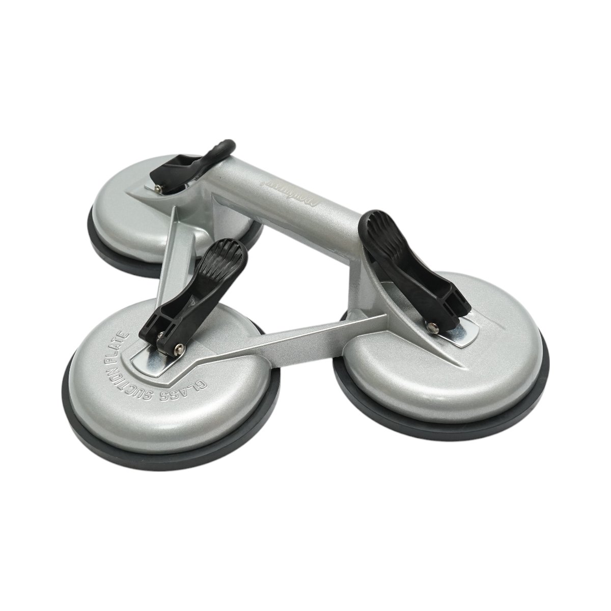 Dispozitiv de ridicat cu 3 ventuze din aluminiu 118mm, sarcina max. 120-150 Kg Crownman